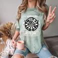 I Survived Lawn Darts Classic Yard Nostalgia Game Fun Comfort Color Blast T-Shirt Fern
