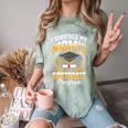 i Survived My Moms Doctorate Program Graduation Comfort Color Blast T-Shirt Fern