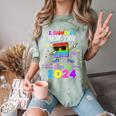 I Survived Nursing School Of 2024 Student Graduation 2024 Comfort Color Blast T-Shirt Fern