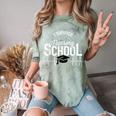 I Survived Nursing School Graduation RN Nurse T Shirt Comfort Color Blast T-Shirt Fern