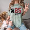 Swimming Senior Night Swimming Senior 2025 Graduation 59 Comfort Color Blast T-Shirt Fern