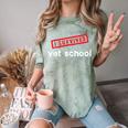 Vet School Tech Graduation Future Veternarians I Survived Comfort Color Blast T-Shirt Fern