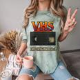 VHS Tape Nostalgia Old School Technology Humor Comfort Color Blast T-Shirt Fern VHS Tape Nostalgia Old School Technology Humor Comfort Color Blast T-Shirt Fern