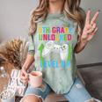 VIDEO GAMER Graduation Student Teacher Last Day School Kids Comfort Color Blast T-Shirt Fern