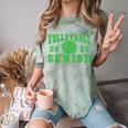 Volleyball Senior Night Volleyball Senior 2025 Graduation 16 Comfort Color Blast T-Shirt Fern