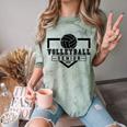 Volleyball Senior Night Volleyball Senior 2025 Graduation 30 Comfort Color Blast T-Shirt Fern