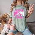 Wrestling Senior Mom Wrestling Senior 2026 Graduation Comfort Color Blast T-Shirt Fern