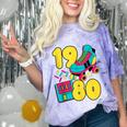 1980 Retro Raised In The 80s Old School Nostalgia Vibes Comfort Color Blast T-Shirt Amethyst
