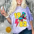 1982 Retro Raised In The 80s Old School Nostalgia Vibes Comfort Color Blast T-Shirt Amethyst