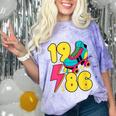 1986 Retro Raised In The 80s Old School Nostalgia Vibes Comfort Color Blast T-Shirt Amethyst