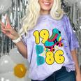 1986 Retro Raised In The 80s Old School Nostalgia Vibes Comfort Color Blast T-Shirt Amethyst