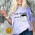 1st Grade Nailed It Kids Graduation TShirt Second Grade Comfort Color Blast T-Shirt Amethyst