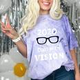 2020 A Class With Vision Perfect Eyesight Graduation T Comfort Color Blast T-Shirt Amethyst