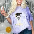 2022 Graduate Graduation For Him Her Got My Dip-Llama Comfort Color Blast T-Shirt Amethyst