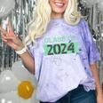 2024 Senior Class Graduation Shirt Graduate Comfort Color Blast T-Shirt Amethyst