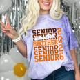 2026 Basketball Senior Brother Graduation Matching Family Comfort Color Blast T-Shirt Amethyst