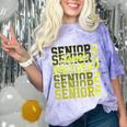 2026 Tennis Senior Brother Graduation Matching Family Comfort Color Blast T-Shirt Amethyst