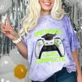 3rd Grade Level Complete Gamer Class Of 2026 Graduation Comfort Color Blast T-Shirt Amethyst