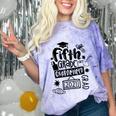 5th Grade Graduate 2021 Graduate Quarantine Fifth Graduation Comfort Color Blast T-Shirt Amethyst