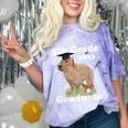 5th Grade Graduation Class Of 2023 Capybara Fifth Graduate Comfort Color Blast T-Shirt Amethyst