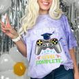 5th Grade Level Complete Gaming Graduation Class 2023 Gamer Comfort Color Blast T-Shirt Amethyst