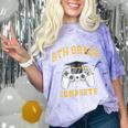 6th Grade Graduation Senior Video Gamer Graduated Comfort Color Blast T-Shirt Amethyst