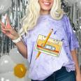 80's 90's Retro Music Party Costume Nostalgia Cassette Comfort Color Blast T-Shirt Amethyst