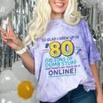 80s Nostalgia Retro Humor So Glad I Grew Up In The 80s Comfort Color Blast T-Shirt Amethyst 80s Nostalgia Retro Humor So Glad I Grew Up In The 80s Comfort Color Blast T-Shirt Amethyst