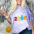 8th Grade 2026 Graduate School Senior Year Graduation Day Comfort Color Blast T-Shirt Amethyst