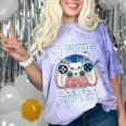 8th Grade Level Complete Graduation Class 2023 Gamer Boys Comfort Color Blast T-Shirt Amethyst