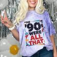 The 90s Were All That – Retro 1990s Nostalgia Tee Comfort Color Blast T-Shirt Amethyst