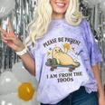 90s Manatee Humor Please Patient I'm From The 1900s Comfort Color Blast T-Shirt Amethyst
