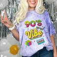 90s Nostalgia Retro Apparel 90'S Vibe Retro Comfort Color Blast T-Shirt Amethyst