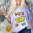 90s Nostalgia Retro Apparel 90'S Vibe Retro Premium Tri-Blend Comfort Color Blast T-Shirt Amethyst