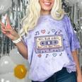 90s RNB Vibes Cassette – Retro Music Nostalgia RNB Cassette Comfort Color Blast T-Shirt Amethyst