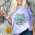 Accounting Major Shirt Graduation College CPA Word Cloud Comfort Color Blast T-Shirt Amethyst