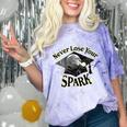 The Addams Family TV Series – Uncle Fester Graduation Spark Premium Comfort Color Blast T-Shirt Amethyst