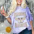 Antisocial Butterfly Quote Socially Selective Introvert Comfort Color Blast T-Shirt Amethyst