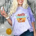 Antisocial Moms Club Introvert Mom Mothers Introverted Retro Comfort Color Blast T-Shirt Amethyst