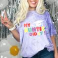 My Auntie Did It Aunt Graduation Nurse Doctor Aunt Graduated Comfort Color Blast T-Shirt Amethyst