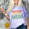 Awesome Like My Mom For Graduation Day Comfort Color Blast T-Shirt Amethyst
