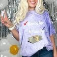Bachelor Graduation Comfort Color Blast T-Shirt Amethyst