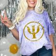 Bachelor Of Science Psychology Graduation Comfort Color Blast T-Shirt Amethyst