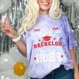 Bachelors Graduation 2022 Degree Bachelor Graduate Comfort Color Blast T-Shirt Amethyst