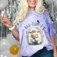 Back Off – Sheep Baa Crow Caw Pun For Introverts Comfort Color Blast T-Shirt Amethyst