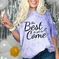 The Best Is Yet To Come Graduation Comfort Color Blast T-Shirt Amethyst