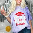 Big Sis Of a 2025 Graduate Class Senior Graduation Grad 25 Comfort Color Blast T-Shirt Amethyst