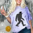 Bigfoot Graduate Shirt Cute Sasquatch Graduation Comfort Color Blast T-Shirt Amethyst
