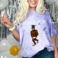 Bigfoot Graduation Shirt Class Of 2018 College Boys Comfort Color Blast T-Shirt Amethyst