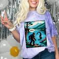 Bigfoot Sasquatch Loch Ness Monster Introvert Bruh Comfort Color Blast T-Shirt Amethyst Bigfoot Sasquatch Loch Ness Monster Introvert Bruh Comfort Color Blast T-Shirt Amethyst